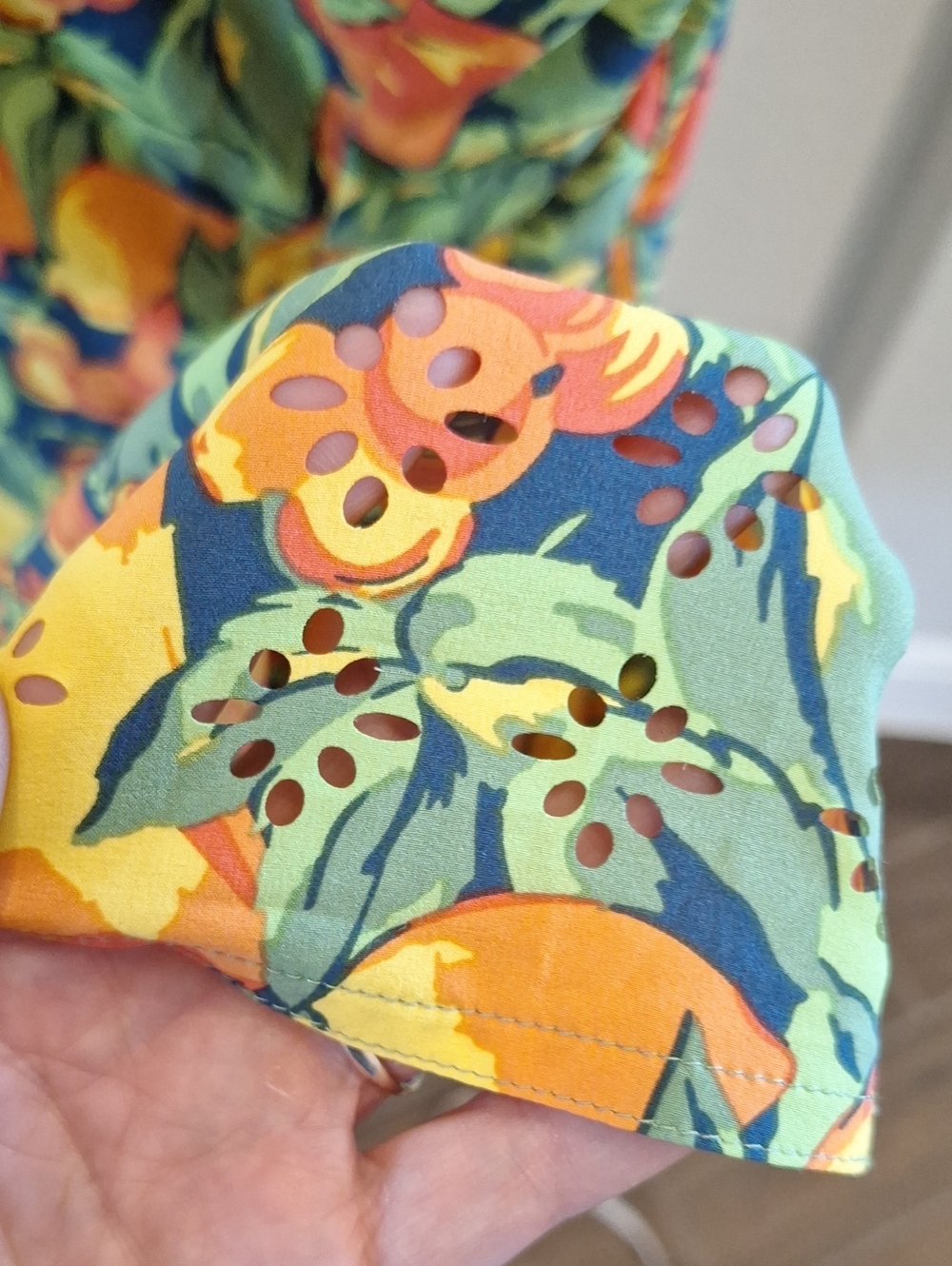 Toad & Co. Sleeveless Sport Dress In Citrus Print Size L - Picture 8 of 13